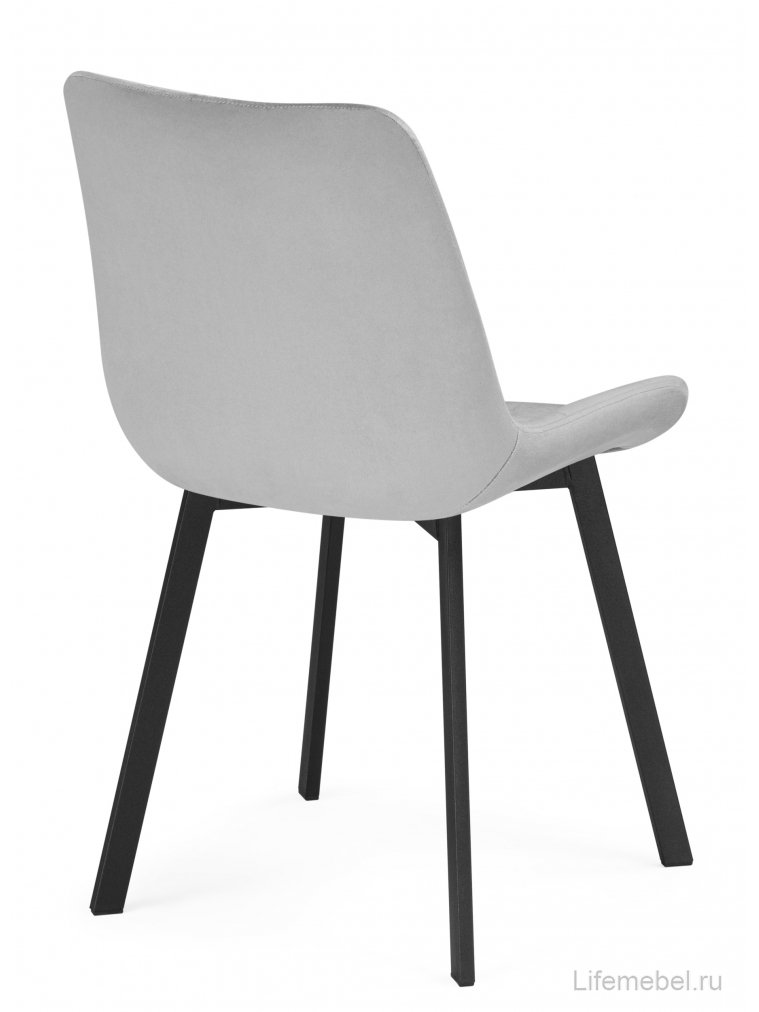 Стул МР Стронг светло-серый (hl 63) / 1П черный каркас