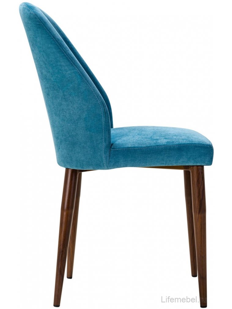 Стул на металлокаркасе Alen блю