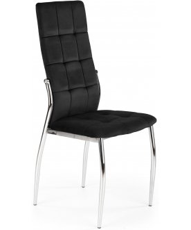 Металлический стул K416 серый / хром