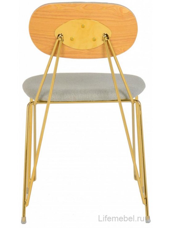 Стул на металлокаркасе Alice серый