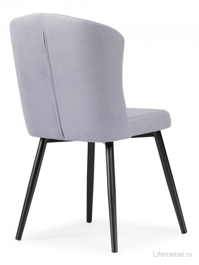 Стул на металлокаркасе Алиссум velutto 49 / черный