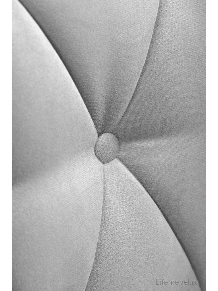 Стул на металлокаркасе Алиссум velutto 52 / черный