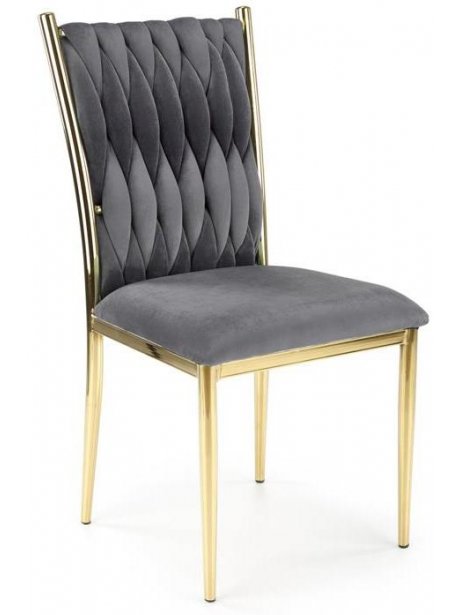 Стул на металлокаркасе Alma K436 серый