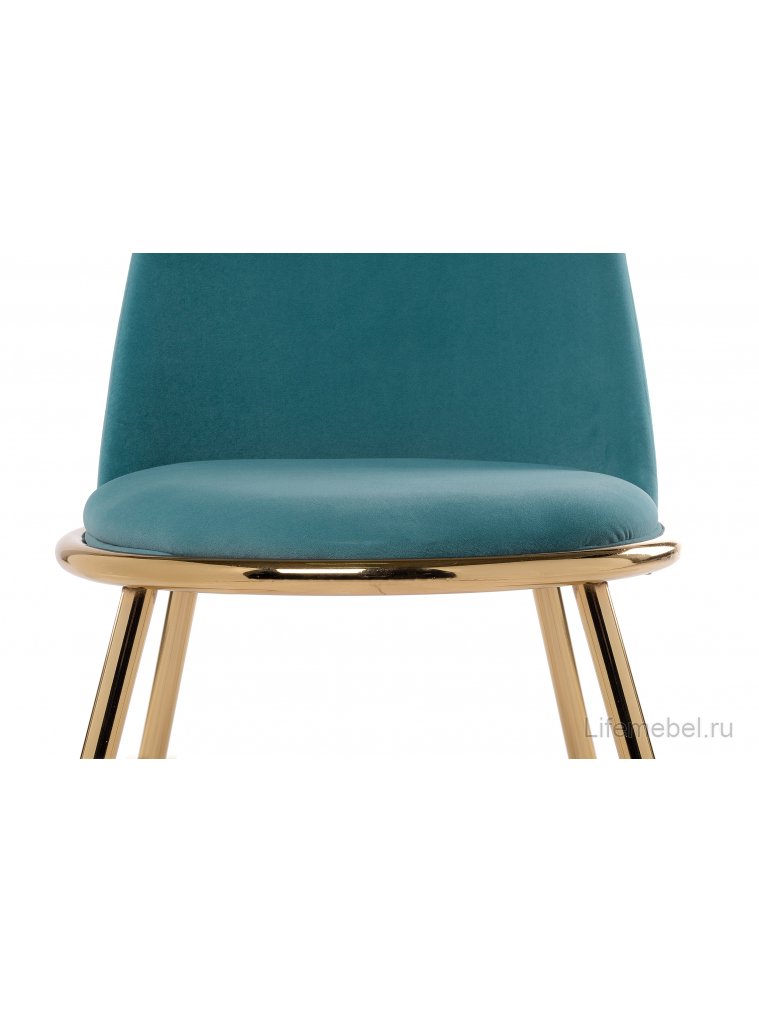 Стул на металлокаркасе Alt green