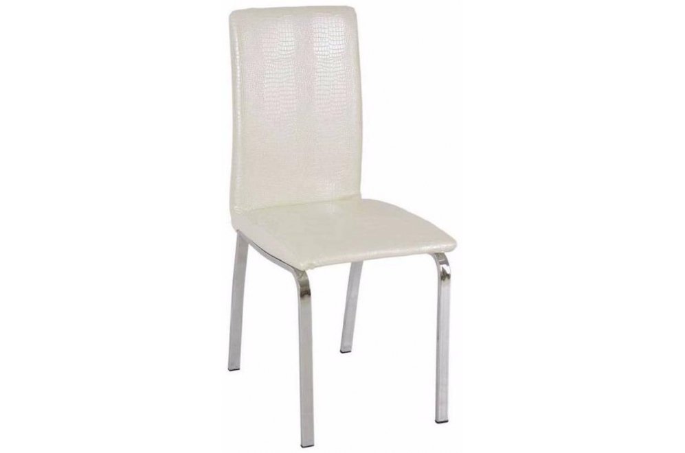 Стул на металлокаркасе Y-2K beige crocodile