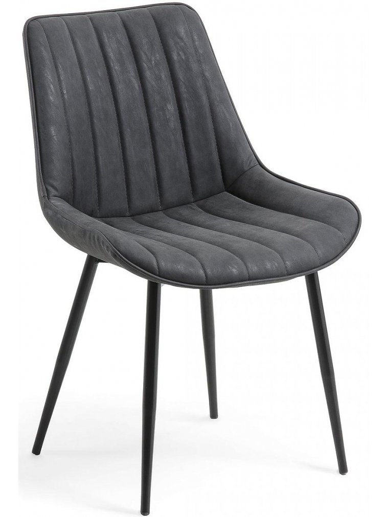 Стул на металлокаркасе Anant черный