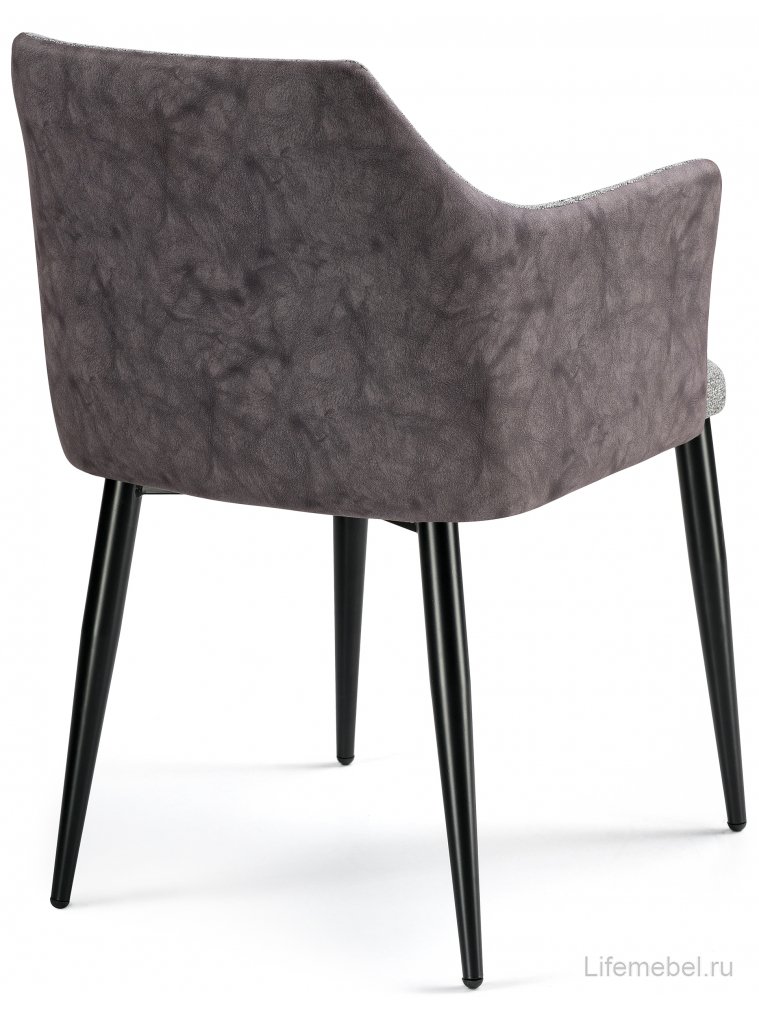 Стул на металлокаркасе Arizona антрацит меланж FC-09 / MF-03