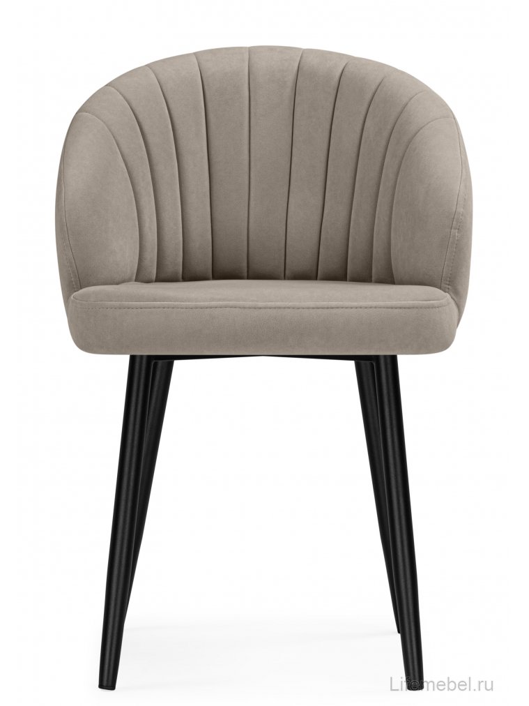 Стул на металлокаркасе Бэнбу крутящийся marseille 16 данс / черный