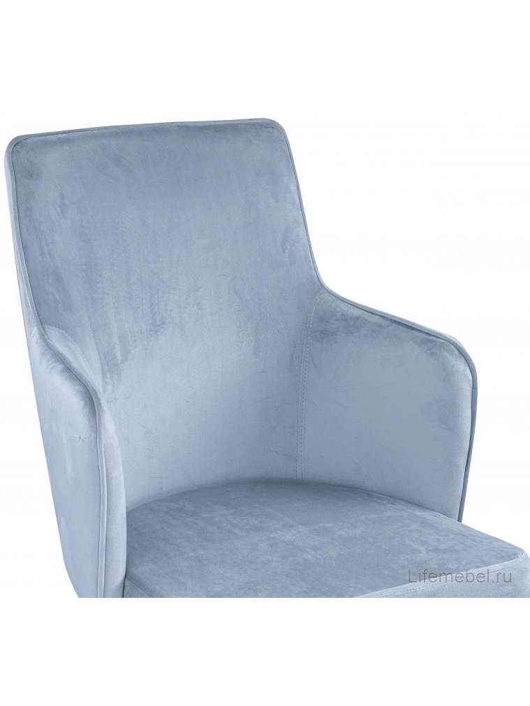 Стул на металлокаркасе Benza blue