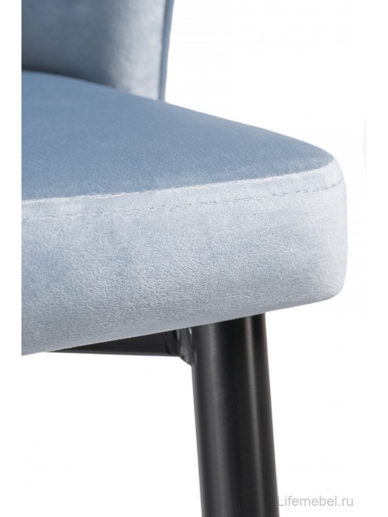 Стул на металлокаркасе Benza blue / black