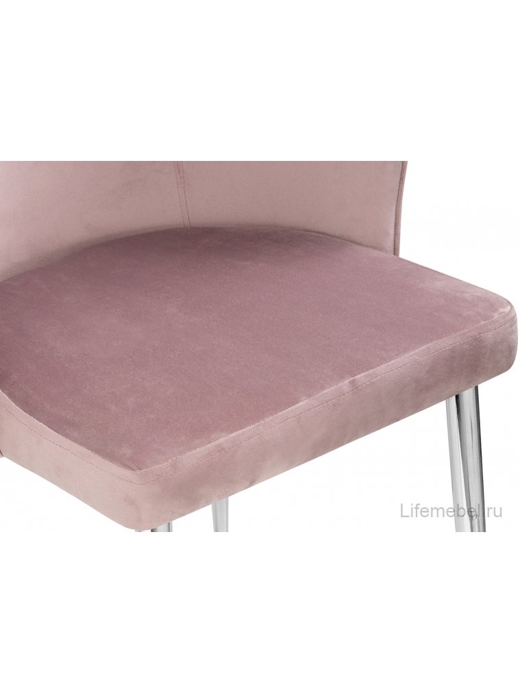 Стул на металлокаркасе Benza purple fabric