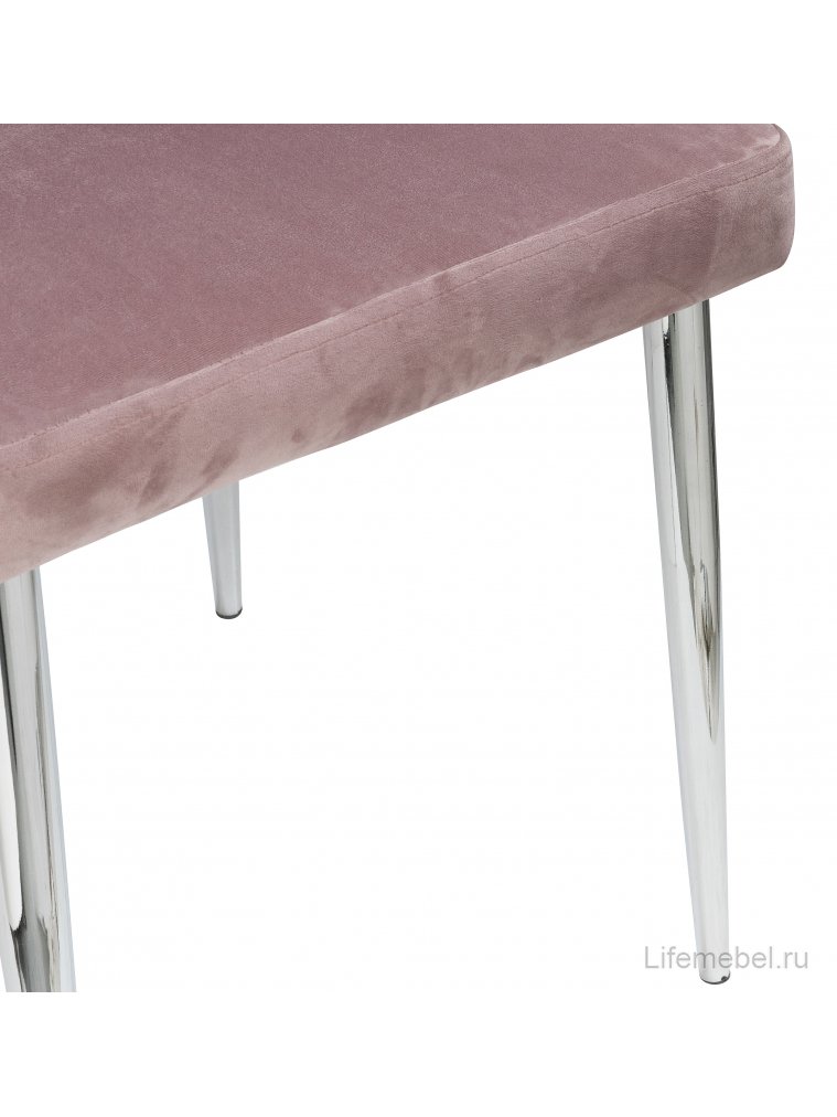 Стул на металлокаркасе Benza purple fabric