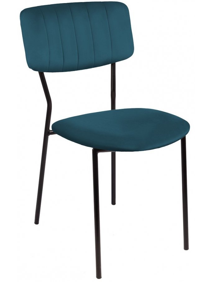 Стул на металлокаркасе Бонд синий