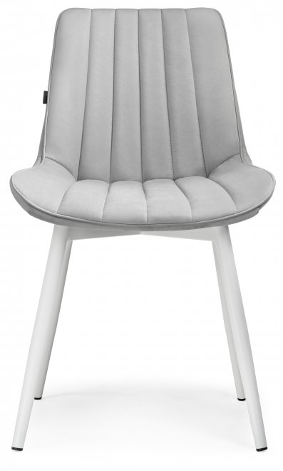 Стул на металлокаркасе Бриджеш velutto 52 / белый