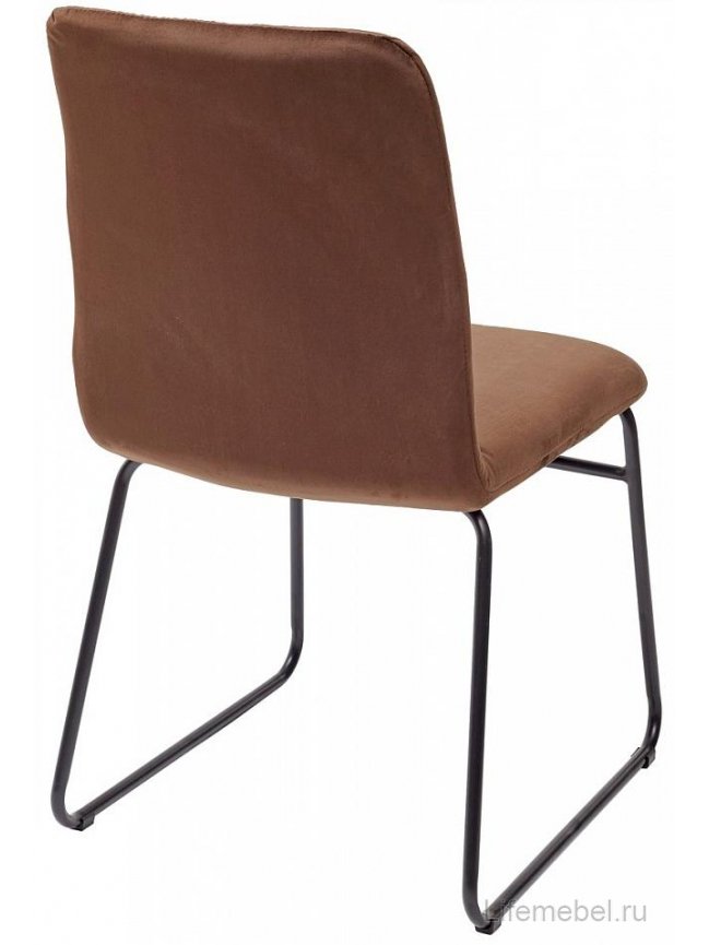 Стул на металлокаркасе Bristol шоколадный