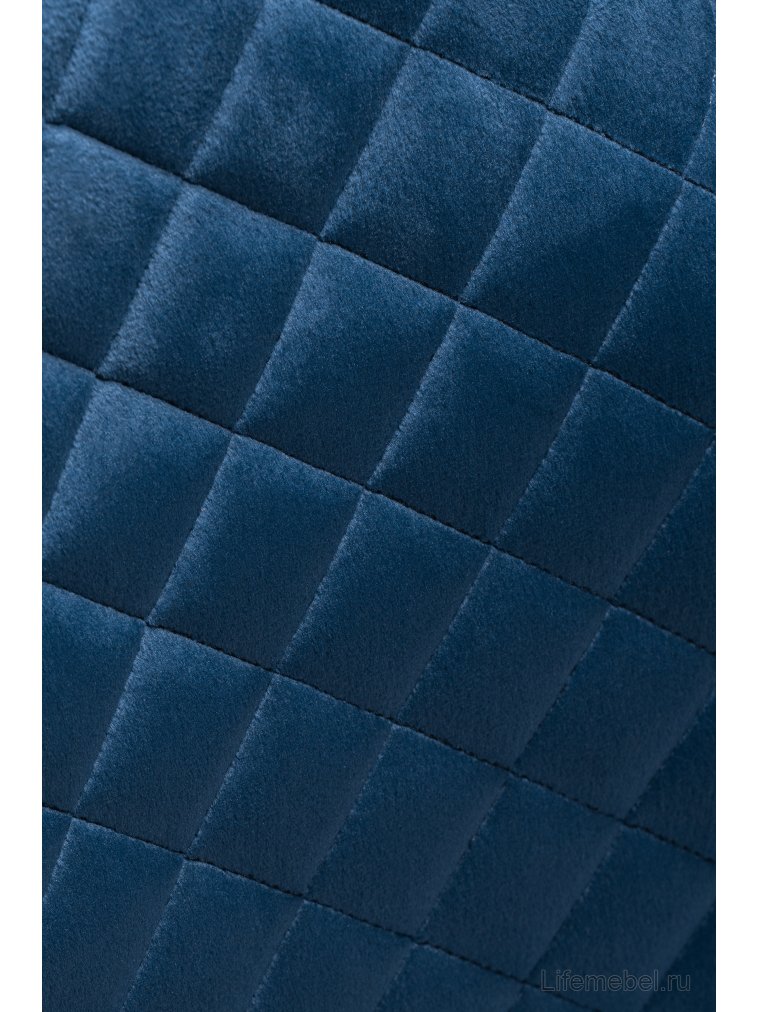 Стул на металлокаркасе Capri dark blue / black