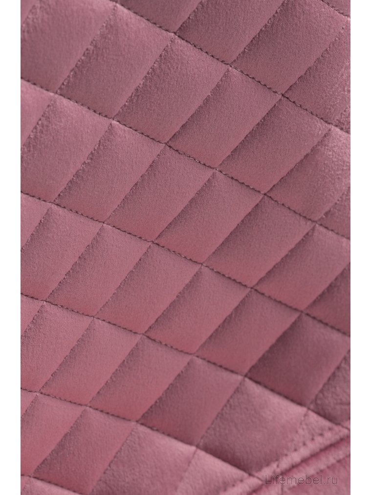 Стул на металлокаркасе Capri pink / wood