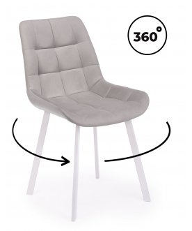 Стул на металлокаркасе Стронг латте (zd 290) / белый