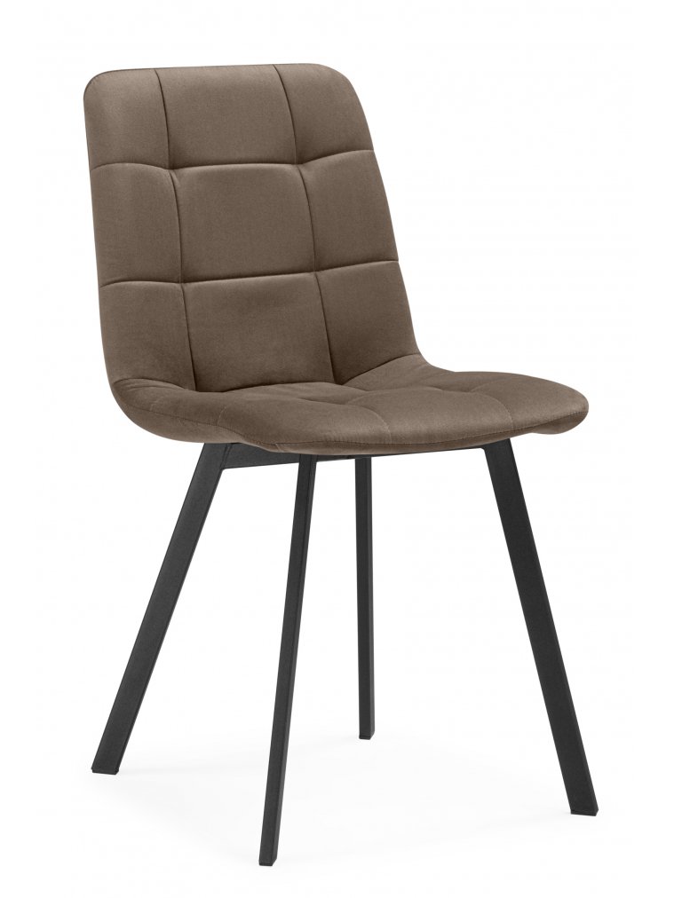 Стул на металлокаркасе Чилли коричневый / черный