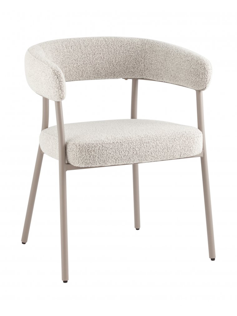 Стул на металлокаркасе Бемби, серый