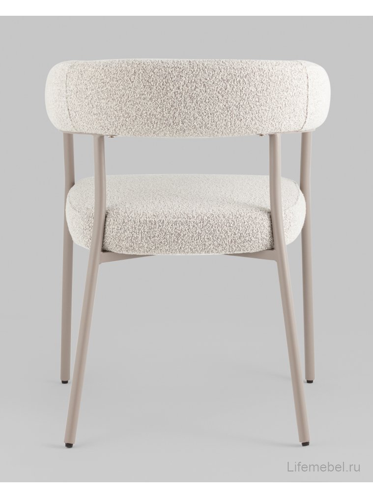 Стул на металлокаркасе Бемби, серый