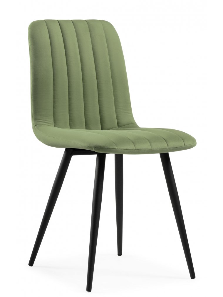 Стул на металлокаркасе Дани фисташковый (zd 651) / черный