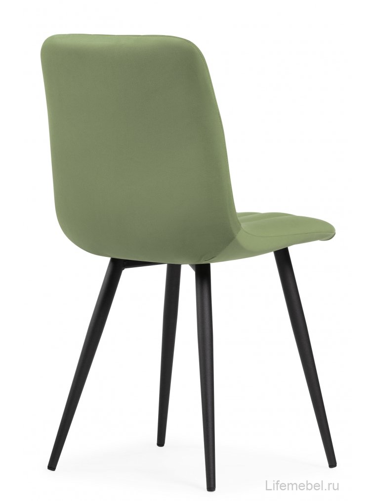 Стул на металлокаркасе Дани фисташковый (zd 651) / черный