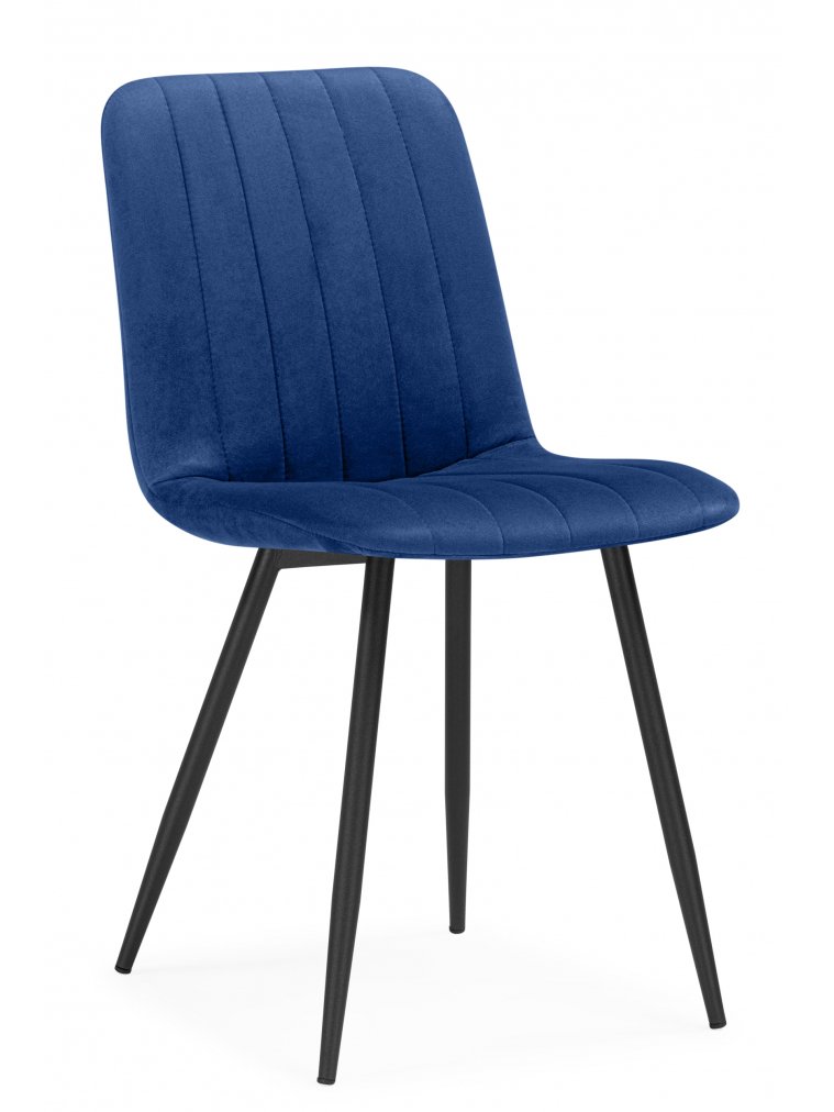 Стул на металлокаркасе Дани синий (zd 798) / черный