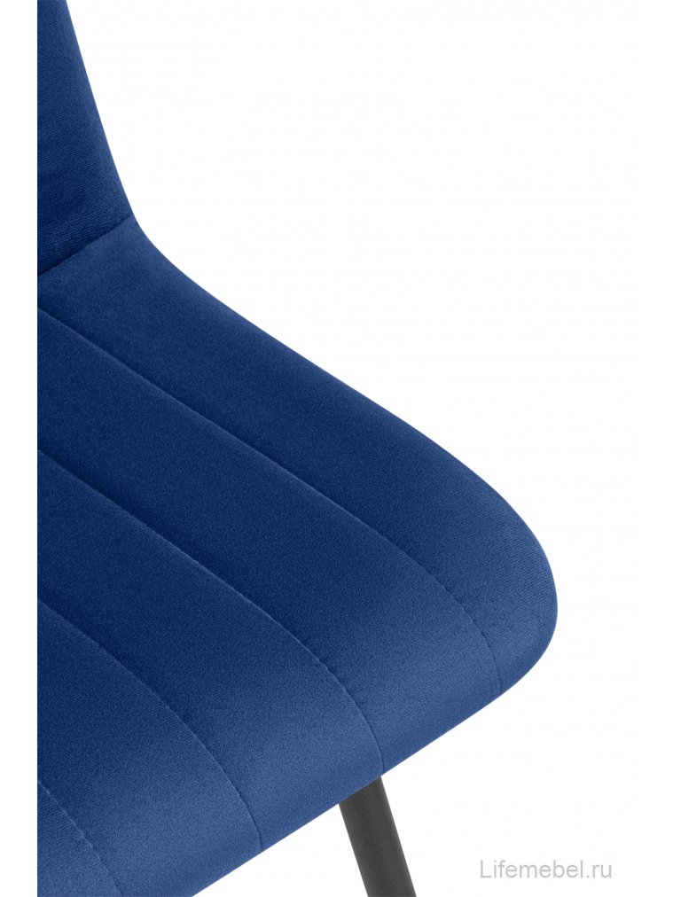 Стул на металлокаркасе Дани синий (zd 798) / черный