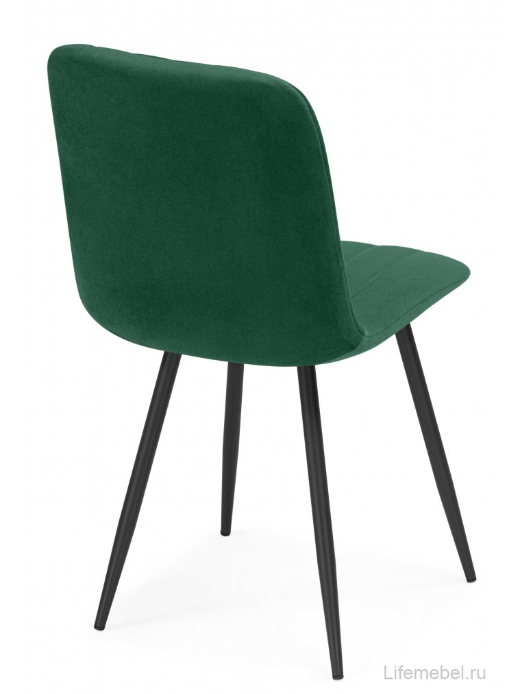 Стул на металлокаркасе Дани зеленый (zd 667) / черный