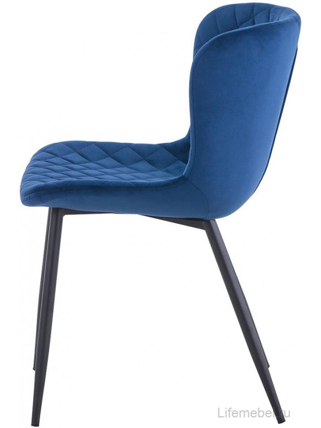 Стул на металлокаркасе Darcy синий
