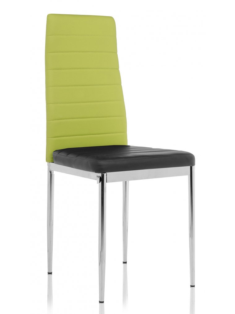 Стул на металлокаркасе DC2-001 green / black