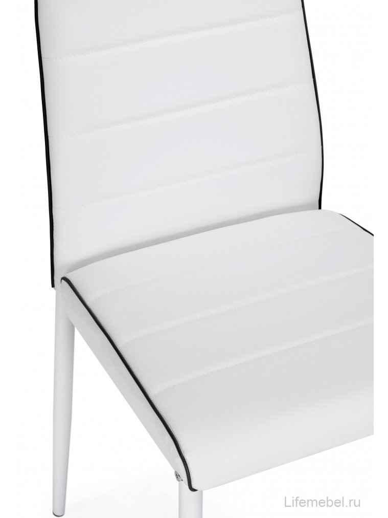 Стул на металлокаркасе DC2-001 white / black