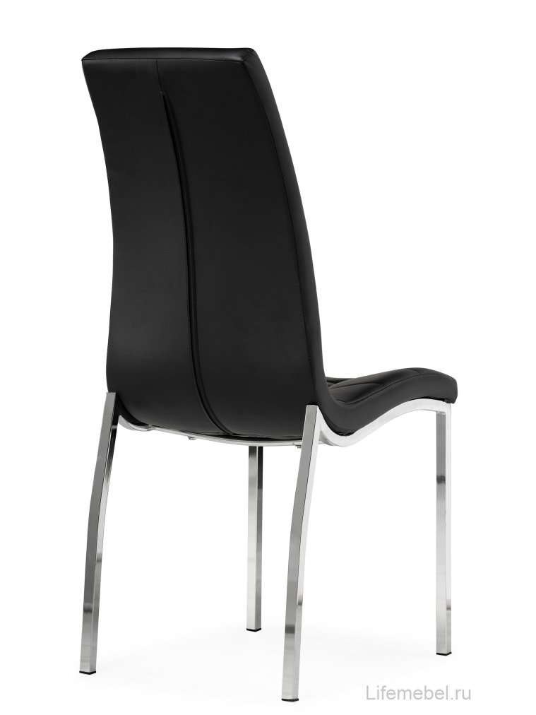 Стул на металлокаркасе DC2-092-2 black / chrome