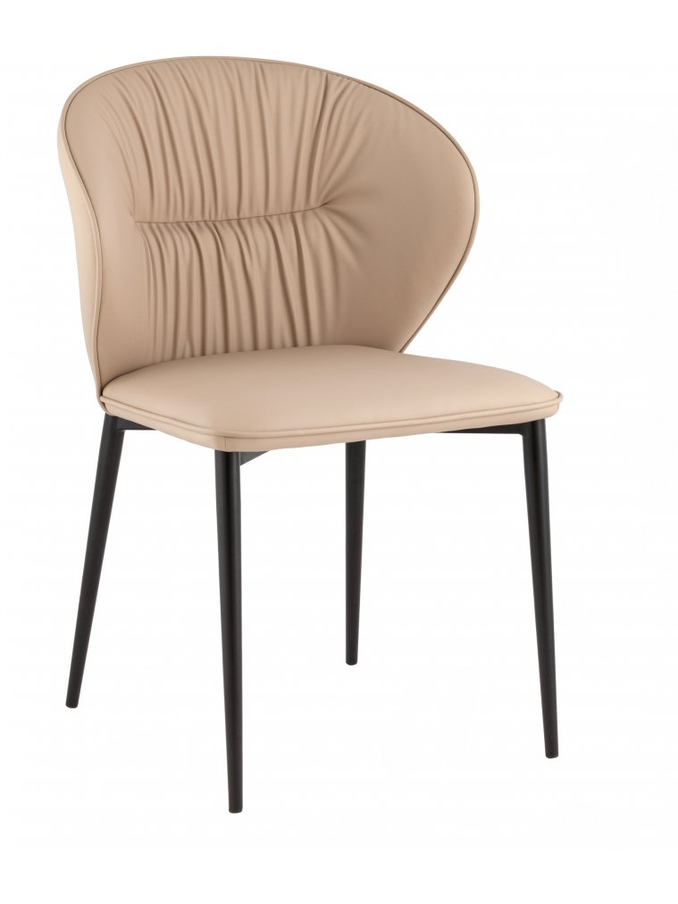 Стул на металлокаркасе Deia кремовый