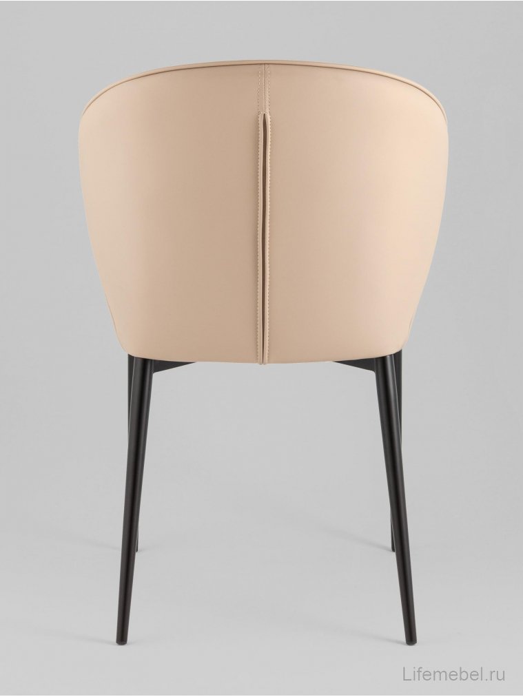 Стул на металлокаркасе Сайя кремовый