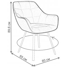 Стул на металлокаркасе 252 М