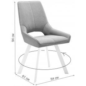 Стул на металлокаркасе DikLine 268