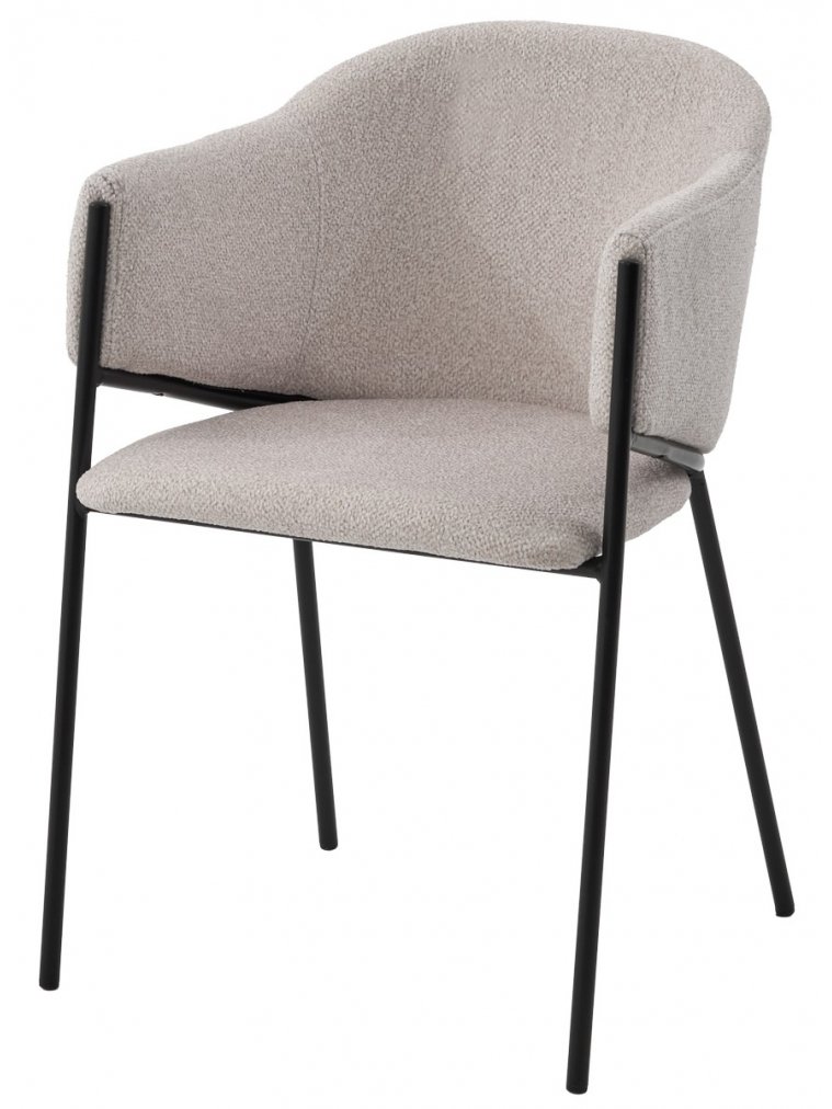 Стул на металлокаркасе Дилл бежевый