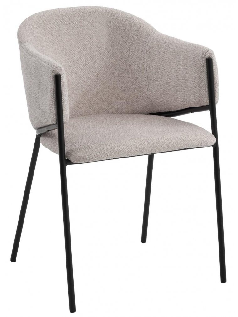 Стул на металлокаркасе Дилл бежевый