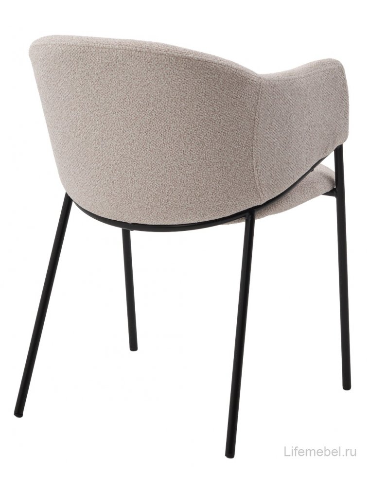 Стул на металлокаркасе Дилл бежевый