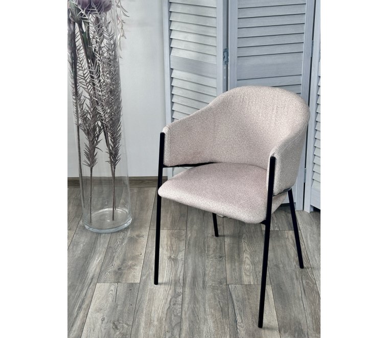 Стул на металлокаркасе Дилл бежевый