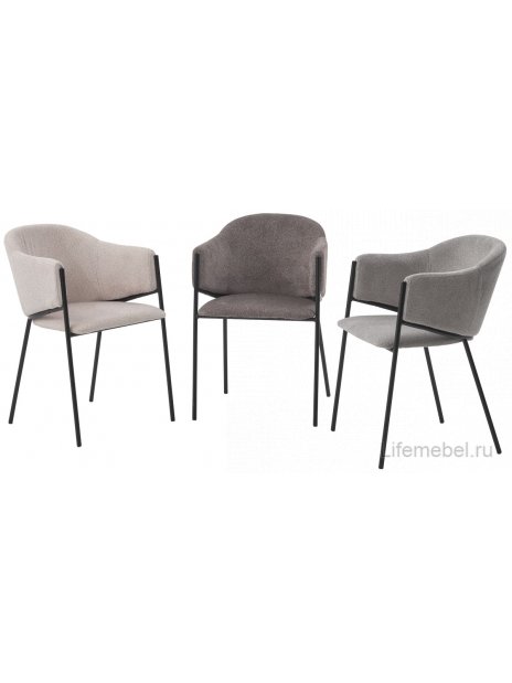 Стул на металлокаркасе Дилл серый