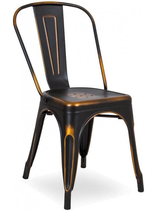 Стул на металлокаркасе N-21 Retro yellow