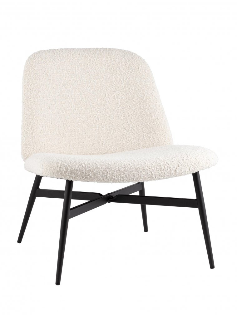 Стул на металлокаркасе Лэйм, белый