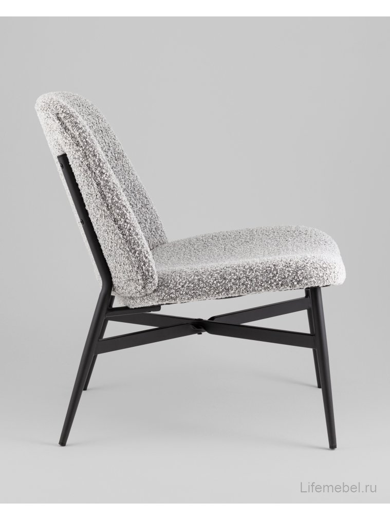 Стул на металлокаркасе  Лэйм, серый