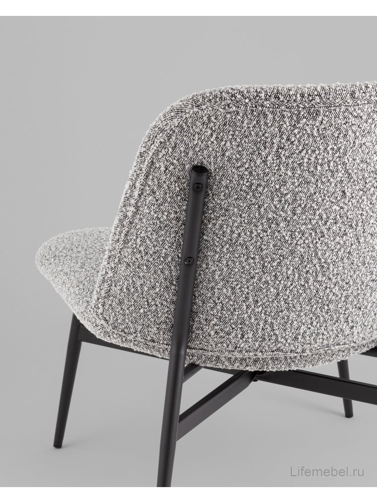 Стул на металлокаркасе  Лэйм, серый