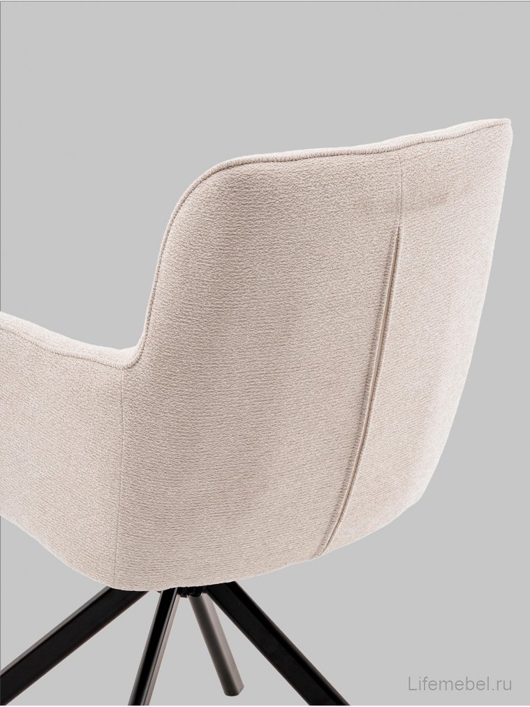 Стул на металлокаркасе Мерик кремовый