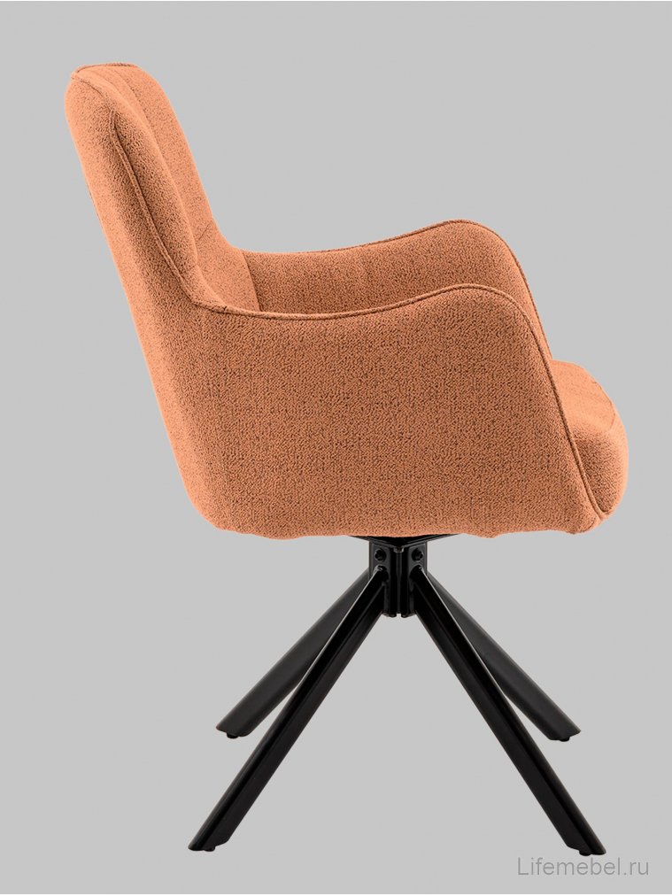 Стул на металлокаркасе Лимаэль терракотовый