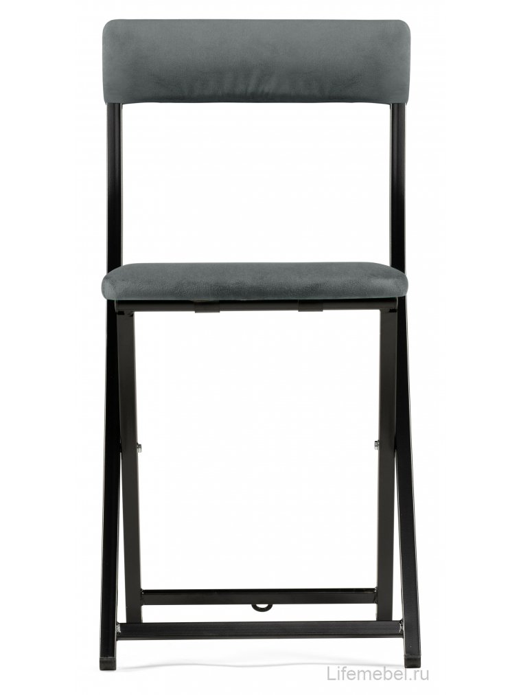Стул на металлокаркасе Elevis темно-серый / черный
